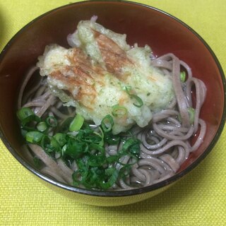 うちの麺 ちくわの天ぷら蕎麦